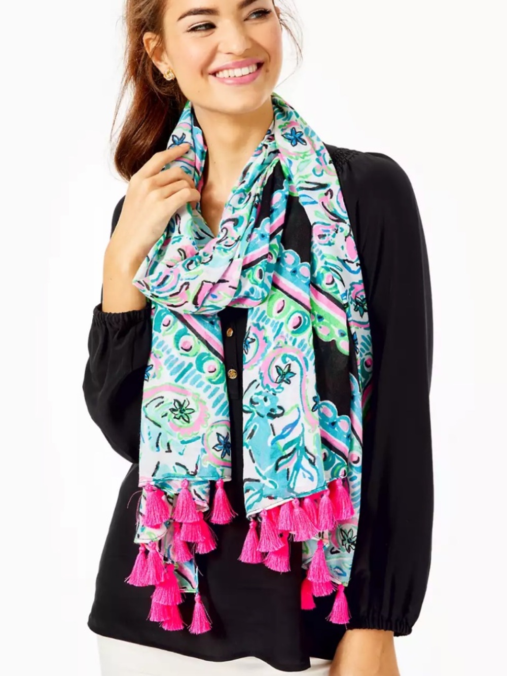 Lilly pulitzer resort scarf